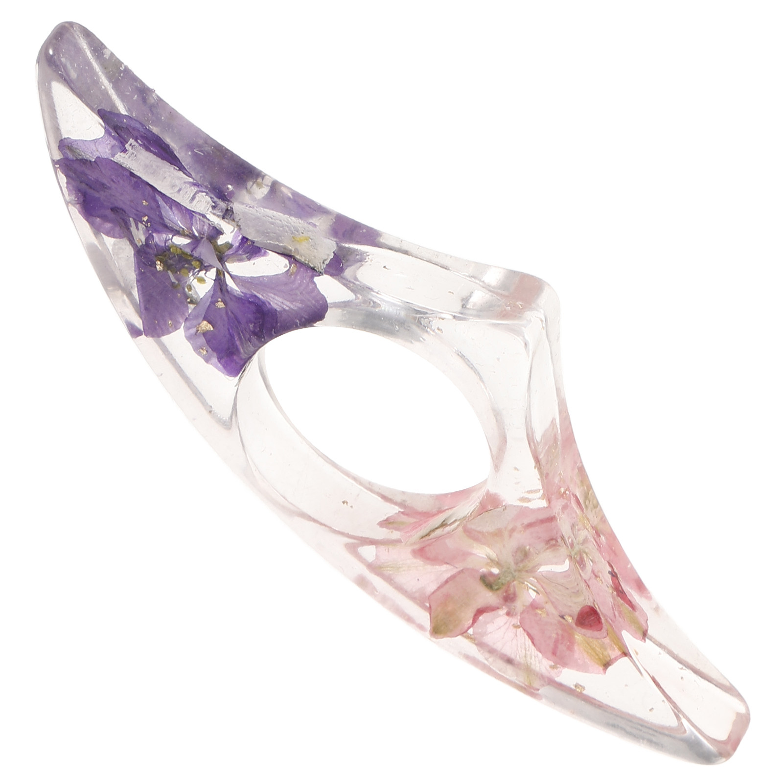 Dried Flower Bookmark - Resin Floral Thumb Bookmark Beautiful Dried