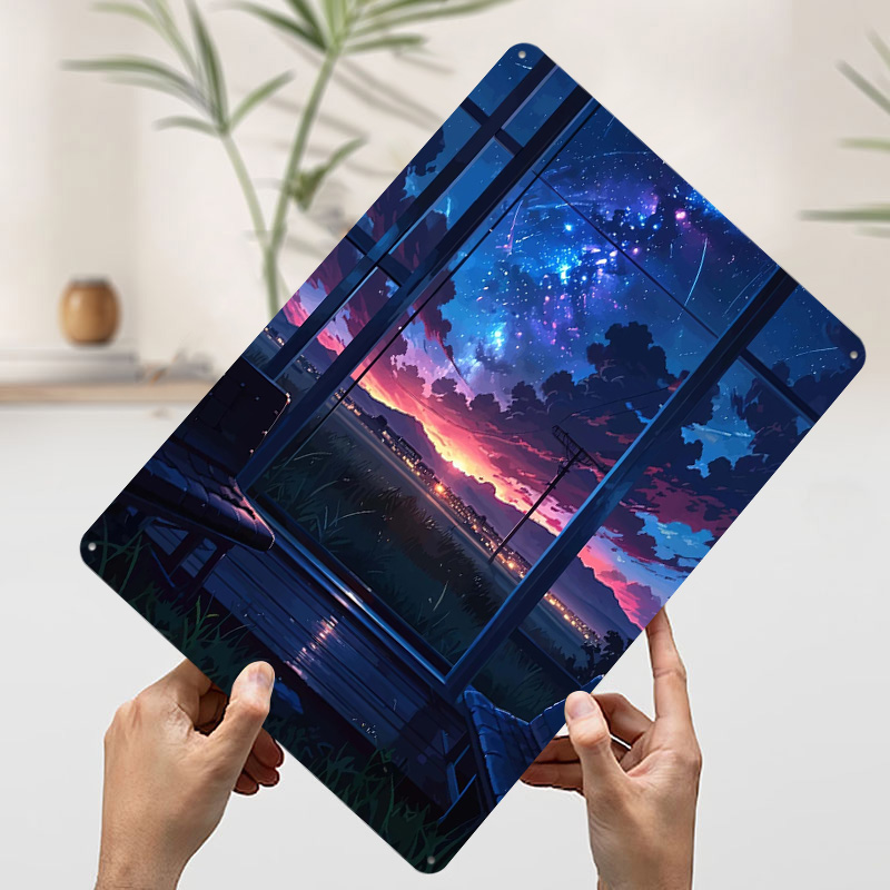 Anime Window View of Starry Ni - Custom Night Sky ulasan dan harga