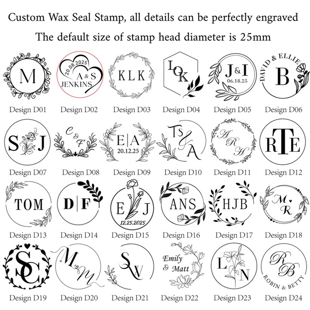 Wedding Custom Wax Seal Stamp  - Wax Seal Letter Kit ulasan dan harga