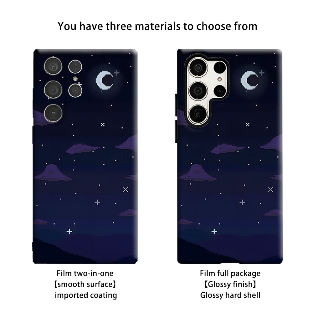 Pixel Night Sky Phone Case For - Custom Night Sky ulasan dan harga