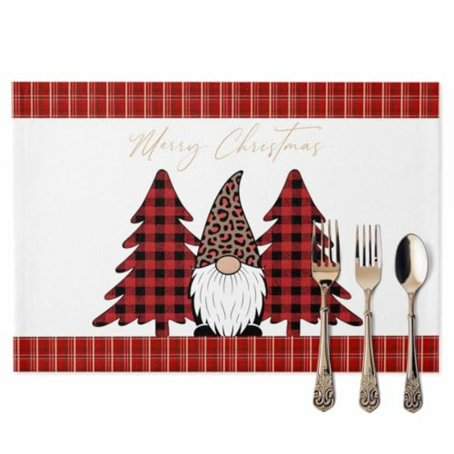 Set of 4 Winter Christmas Tree - Family Tree Print ulasan dan harga