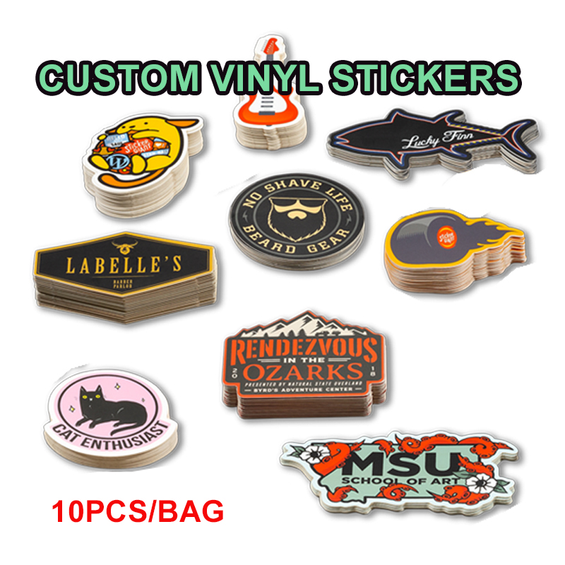 10pcs Custom Vinyl Sticker Lab - Custom Photo Book ulasan dan harga
