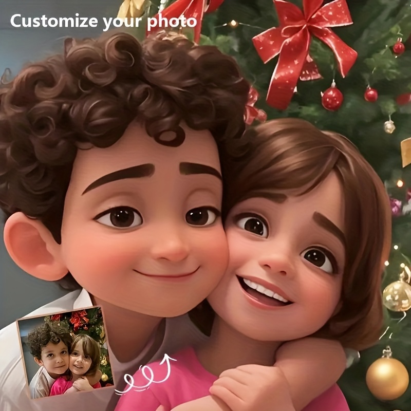 Customizable Cartoon Portrait  - Pet Portrait Custom ulasan dan harga