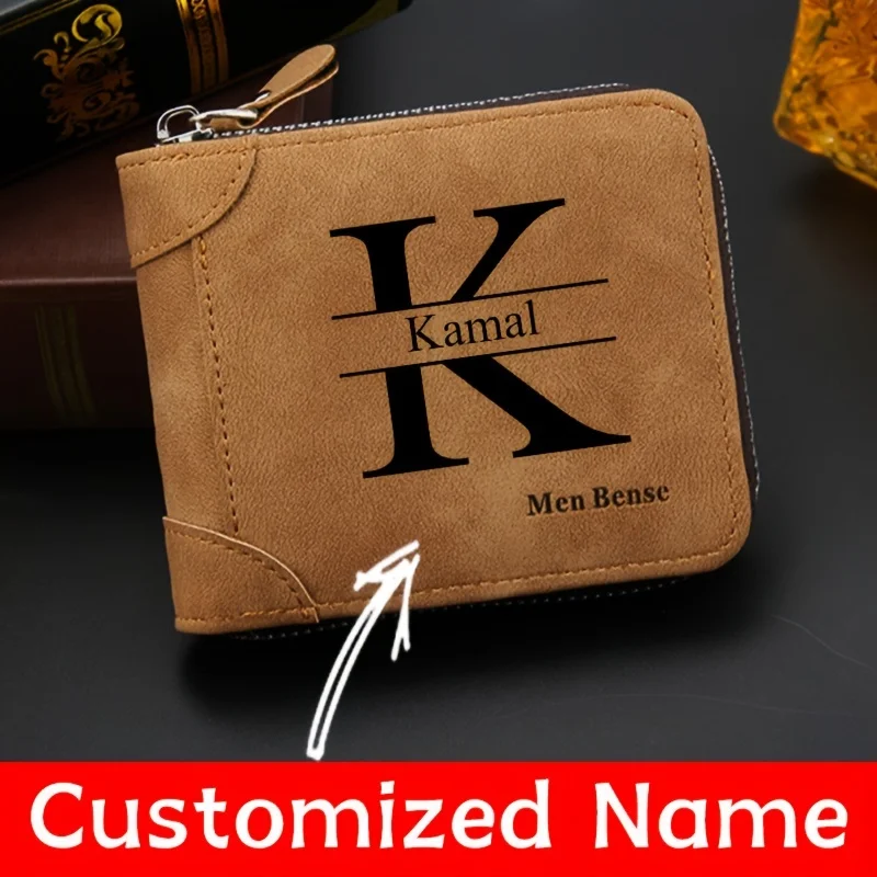 Customized Name Men's Wallet F - Personalized Name Box ulasan dan harga