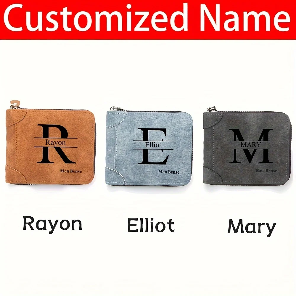 Customized Name Men's Wallet F - Personalized Name Box ulasan dan harga