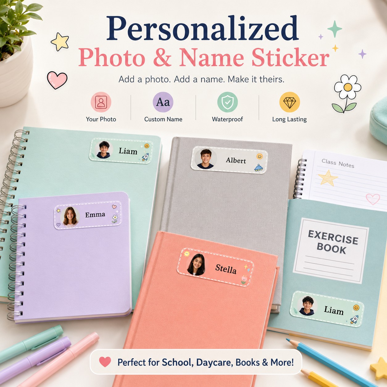 Customized Photo Name Class St - Custom Photo Book ulasan dan harga