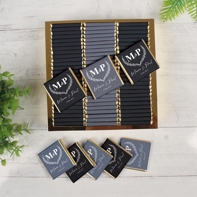 Personalized 50pcs Wedding Cho - Personalised Candle Label ulasan dan harga