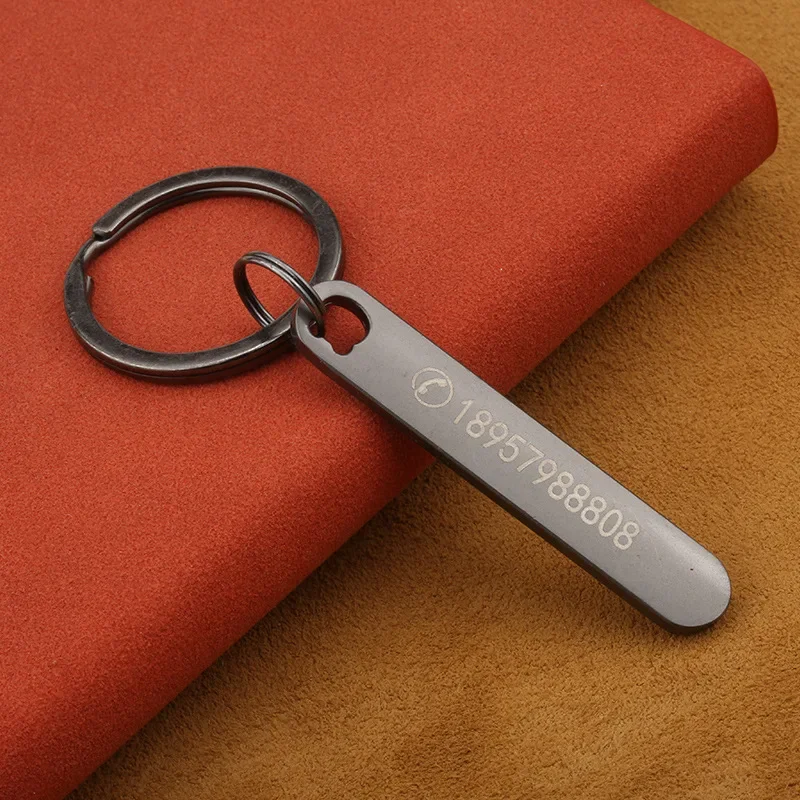 Custom Keychain with Free Engr - Initial Ring Custom ulasan dan harga