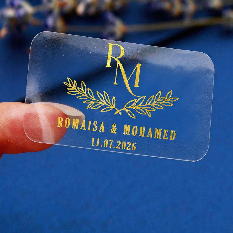 50pcs Personalized Wedding Sti - Personalised Candle Label ulasan dan harga
