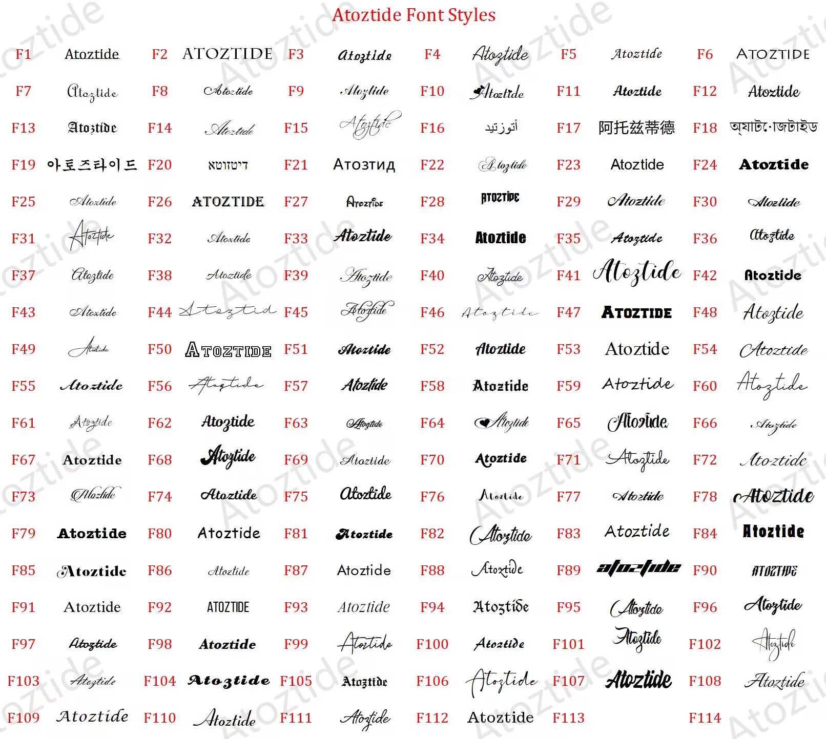 Atoztide Custom Name Jewelry S - Birth Flower Necklace ulasan dan harga