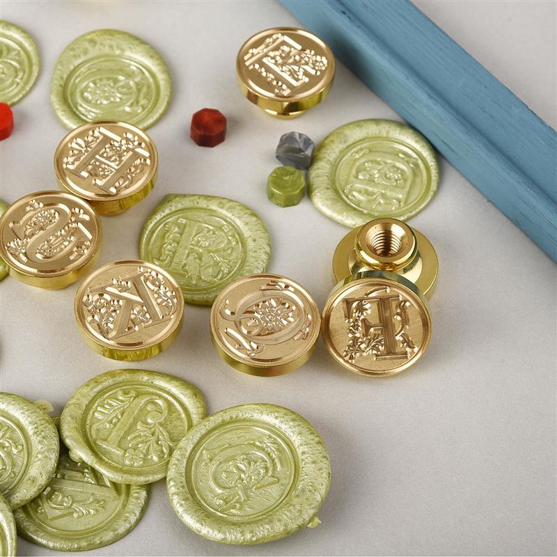 A-Z Vintage Sealed Wax Stamp H - Wax Seal Letter Kit ulasan dan harga