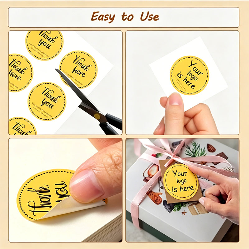 Custom Your Logo Border Round  - Personalized Name Box ulasan dan harga