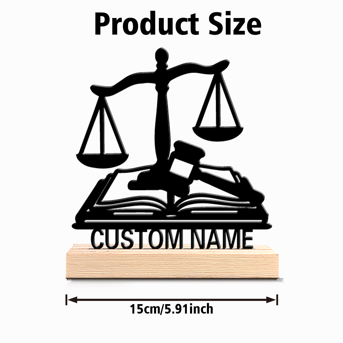 1pc Fun Personalized Custom Ba - Engraved Wood Frame ulasan dan harga