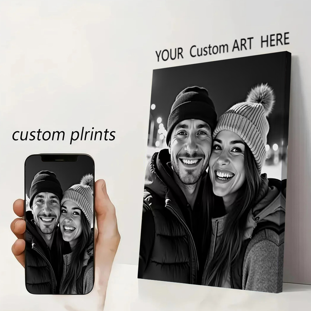 Custom Print Canvas Painting F - Pet Portrait Custom ulasan dan harga